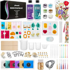 Piccassio Epoxy Resin Kit for Beginners – 208-Piece Jewelry Making & Craft Kit by PiccassioArtsCrafts