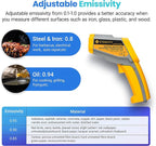 Etekcity Infrared Thermometer 1025D Dual Laser Temperature Gun-58℉~1022℉ - Image 2
