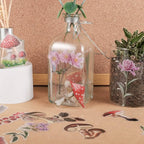 pengxiaomei 200 Pcs Floral Scrapbooking Vintage Stickers, Self-Adhesive Flowers - Image 7