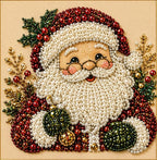 POETRYDRAW Christmas Decor Santa Pearl Art Kit - Image 2