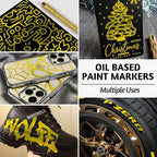 SFAIH Acrylic Gold Paint Pens - Image 5