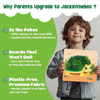 jackinthebox Poke Poke Art – Animals Theme, Mess-Free Fabric Art and Craft - Image 4