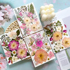 92 Pcs Pink Pressed Dried Flowers - Image 2