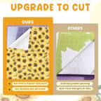 Tintnut Sunflower Permanent Vinyl 12x10in 7 Sheets Permanent Adhesive Vinyl | - Image 4