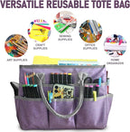 Cupohus Art Organizer Craft Storage Tote Bag - Image 2