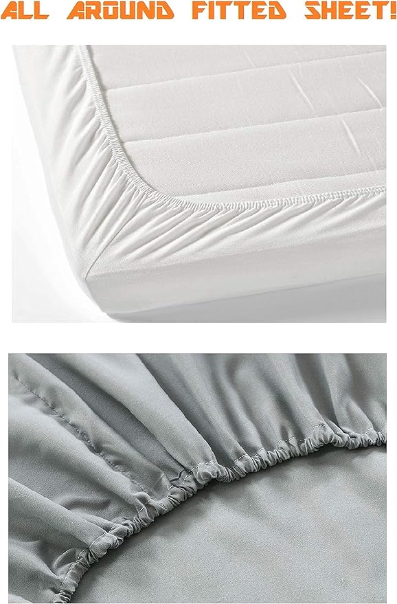 Elegant Comfort Luxury Soft 1500 Thread Count Egyptian 4-Piece Premium Hotel - Image 4
