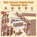 Tintnut Maryland Flag Heat Transfer Vinyl, 8 Sheets 12×10in Iron on Vinyl | PU - Image 3