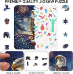 Reouinty 500 Pieces Wooden Puzzle - Image 5