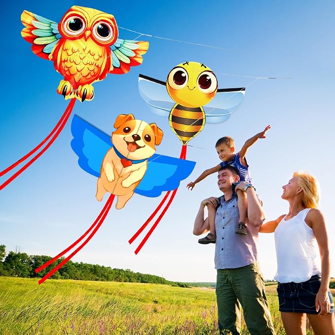 HENGDA KITE Animals Kite for Kids Beginners and Adults Cute Design High - Image 2