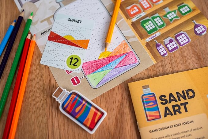25th Century Games Sand Art – Color Pattern Drawing Strategy Game Ages 10+ | - Image 3