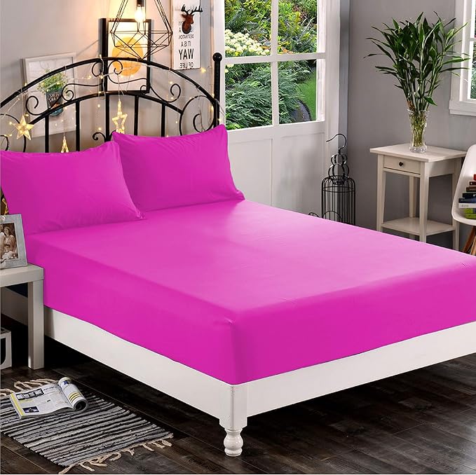 Elegant Comfort 1500 Premium Hotel Quality 1-Piece Fitted Sheet, Softest - Image 2