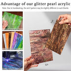 Pearl Glitter Cast Acrylic Sheet 1/8 Inch - Image 3