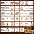 40pcs Stencils for Crafts Reusable, Funny Sarcastic Wood Burning Stencils | 3.5 by Bafeil