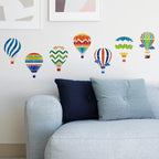 INFUNLY 8pcs Hot Air Balloon Wall Stencils - Image 6