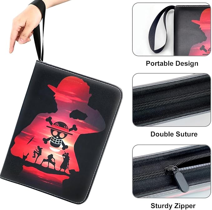 Custom Card Binder 400 Pocket, DIY Anime Sports Cover Design, Portable - Image 5