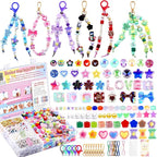 TOHONGADON 1227 PCS Beaded Keychain Making Kit by TOHONGADON