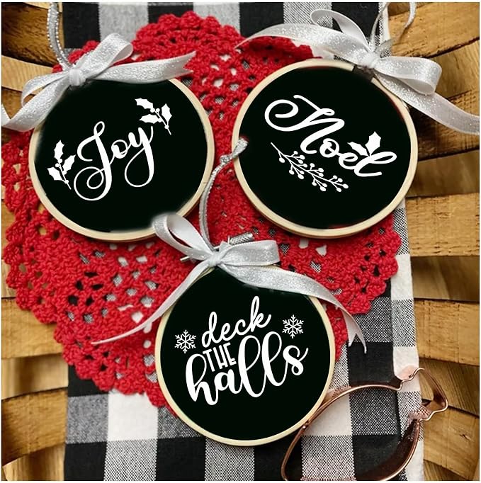 40 Pieces Christmas Word Stickers - Image 6
