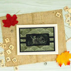 GLOBLELAND Vintage Floral Calendar Clear Stamps Floral Postage Silicone Stamps - Image 5