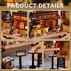 Flever Dollhouse Miniature DIY House Kit Creative Room - Image 3