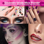 BALTIC DAY - Chameleon Mica Powder, 20 x 5g Jars of Color Shift Mica Powder Set - Image 8