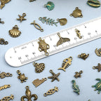MARFOREVER 120 Pcs Sea Themed Ocean Charms - Image 2