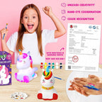 Goodyking Paint Your Own Unicorn Lamp Art Kit, DIY Night Light, Arts & Crafts - Image 3