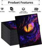 MTG Card Sleeves, Ultra Clear Front & Matte Finish Back - Image 3