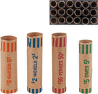 L LIKED 3072 Pcs Preformed Coin Roll Wrappers - Image 4