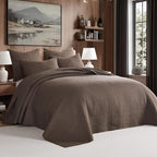 Levtex Home Cross Stitch Reversible Twin Bedspread Set - Image 2