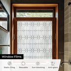 ADD.HERES Window Privacy Film, Stained Glass Decorative Static Cling, Removable - Image 4