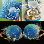 Jangostor 10 PCS Scallop Shells Natural Seashell, Fish Tank and Vase Filler - Image 5