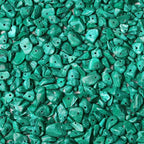 LAIDANLA Malachite 400pcs Natural Chip Stone Beads 5-8mm Healing Crystal by LAIDANLA