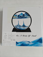 Aoderun Moving Sand Art Picture Round Glass 3D Deep Sea Sandscape in Motion - Image 8