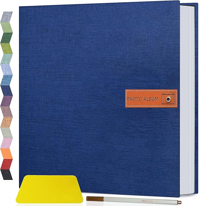 Popotop Large Photo Album Self Adhesive 4x6 5x7 8x10 Scrapbook Album DIY by Popotop
