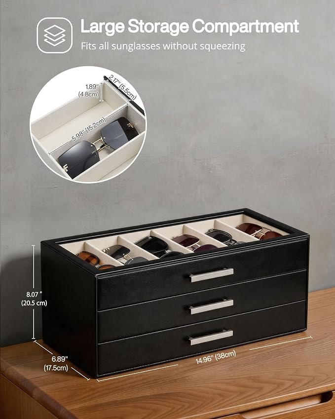 ProCase Sunglasses Organizer Box - Image 2