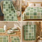 Cotton Satin Patchwork Fabric Panel – 35 Designs, 20×20 cm Squares, Single - Image 8