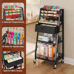 Homsorout 3 Tier Rolling Cart - Image 3