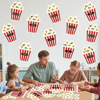 Loneliness 66PCS Popcorn Birthday Bulletin Board Set Classroom Decorations - Image 6