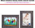 RPJC 3.5x5 inch Picture Frame Made of Solid Wood High Definition Glass - Image 5