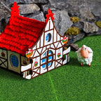 KISEER 12 Pack Fairy Garden Grass 6 x 6 Inches Miniature Artificial Craft Grass - Image 6