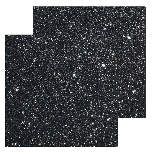 Glitter Acrylic Sheets, 2 Pack | 1/8 in Thick by FaeliKnise-BringFairytoLife