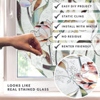 Begonia Window Privacy Film by Artscape - Image 2