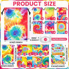 Hsei 73 Pcs Summer Tie Dye Party Favor Bags - Image 2