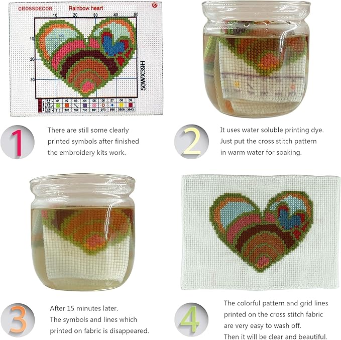 Dragon Stamped Cross Stitch Kits - Image 7