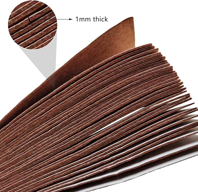 Jtnohx Self Adhesive Felt Sheets, Sticky Fabric Square - Image 4