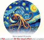 Ocean Night Octopus Puzzles Adults Gifts - Image 9