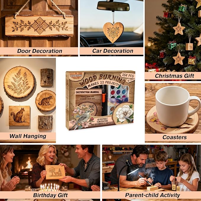 K KERNOWO Wood Burning Kit - Image 7