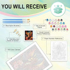 Paint by Numbers Kit for Adults, Dragon DIY Painting Kit, 16x20 Inch | Dragon - Image 4