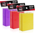 3 Colors Trading Card Sleeves，Plastic Card Sleeves Perfect Fit MTG Cards by VKshop