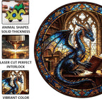 200pcs Wooden Puzzles for Adults Unique Animal Shaped Pieces Colorful Funny - Image 3